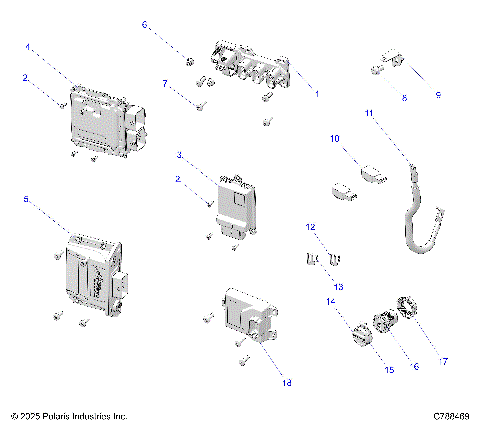ELECTRICAL, WIRE HARNESS COMPONENTS - R26XAL1RBB/BJ (C788469)