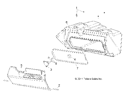 BODY, GLOVEBOX - R12XE7EFX (49RGRGLOVEBOX12RZR4I)