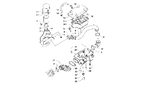 AIR INTAKE ASSEMBLY  [301500]