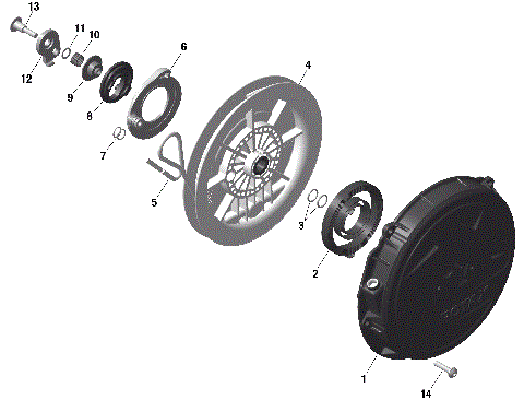 01- ROTAX - Rewind Starter