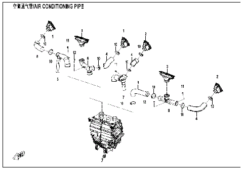 AIR CONDITIONING PIPE