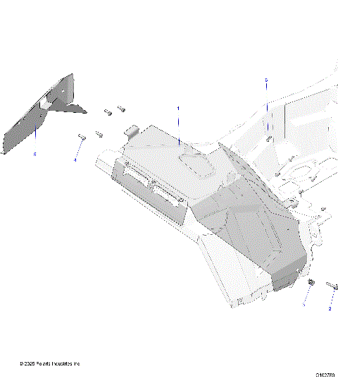 BODY, HEAT SHIELDS - A26SXZ85A9/AN/AZ (C102780)