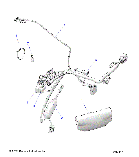 ELECTRICAL, HARNESS, MAIN WIRE - S24CEA5TSL (C602445)