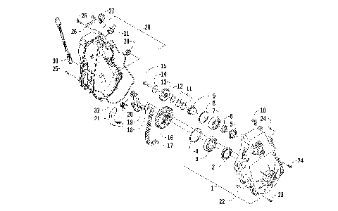 CHAIN CASE ASSEMBLY [99650]