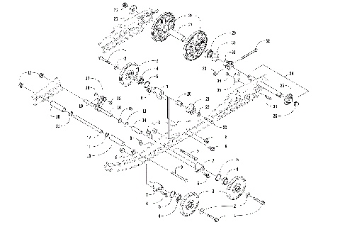 IDLER WHEEL ASSEMBLY [104848]