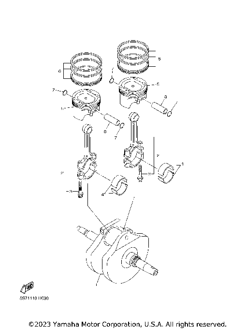 CRANKSHAFT PISTON
