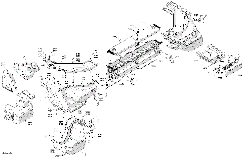06- HULL - Rear Deflector Float and Rear Bumper