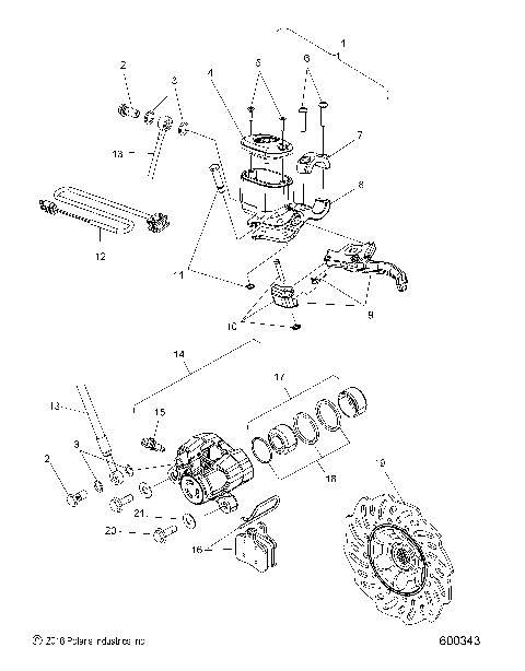 BRAKES, BRAKE SYSTEM - S17EFS8 ALL OPTIONS (600343)
