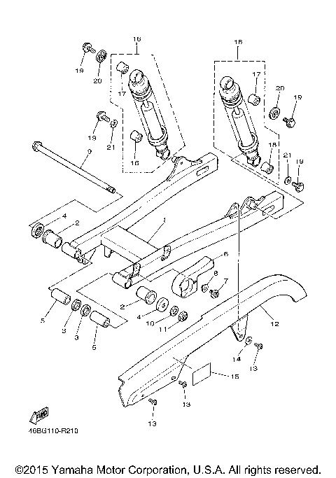 REAR ARM SUSPENSION