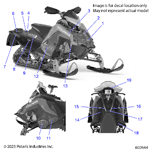 BODY, DECAL, BLACK SIDE PANEL W/GRAY ACCENT - S24TDV8MS/8ME (602644)