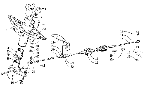 STEERING POST ASSEMBLY [73482]