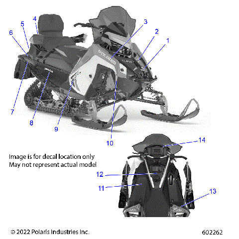 BODY, DECAL, BLACK SIDE PANEL W/BLACK ACCENT - S23TDH6RS (602262)