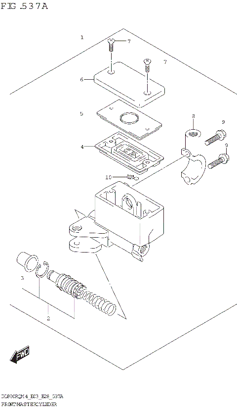 FRONT MASTER CYLINDER