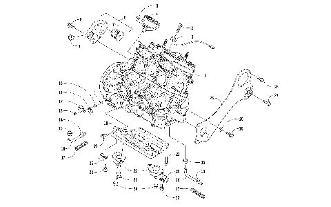 ENGINE AND RELATED PARTS [105986]