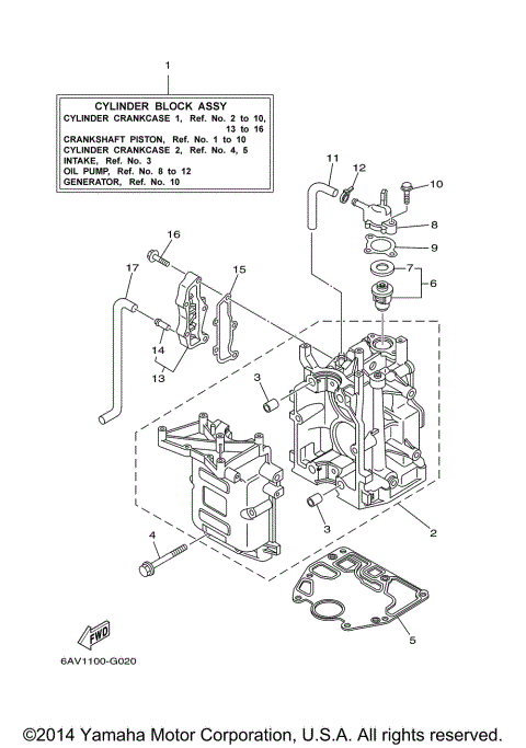 CYLINDER CRANKCASE 1
