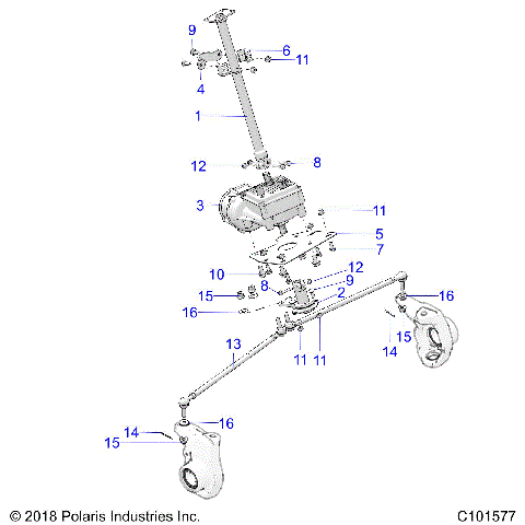 STEERING, EPS - A19SHE57FP (C101577)