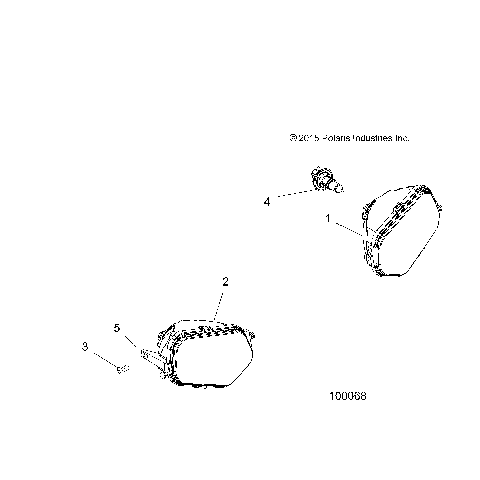 ELECTRICAL, HEADLIGHTS - A19SVA85BG (100068)