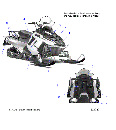 BODY, DECAL - S25CEF5TSL (602782)