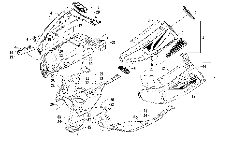 SKID PLATE AND SIDE PANEL ASSEMBLY [97073]