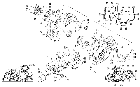 CRANKCASE ASSEMBLY [100043]