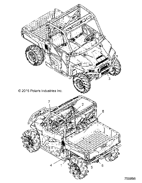 BODY, DECALS, COMMON - R16RTE87F1/U87FK (700996)