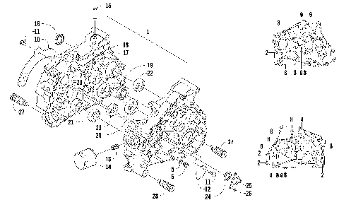 CRANKCASE ASSEMBLY [88840]