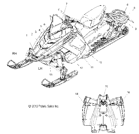 BODY, DECAL - S13BA8/BC8/BD8/BS8 (49SNOWDECAL13SBPRO)