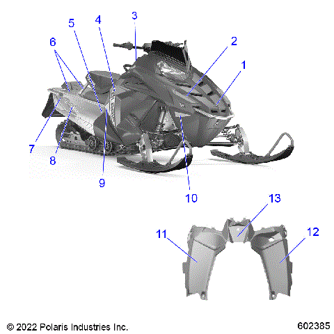 BODY, DECAL - S23CBU5TSL (602385)