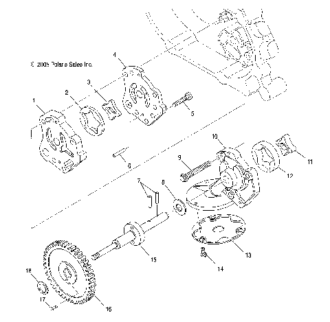 ENGINE, OIL PUMP - A07BG50AA/FA (4999201549920154D06)