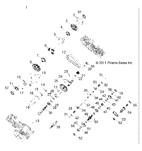 DRIVE TRAIN, MAIN GEARCASE INTERNAL - R14TH76AA/AC/EAS/AAC/ACC/EASC (49RGRTRANS1332961)
