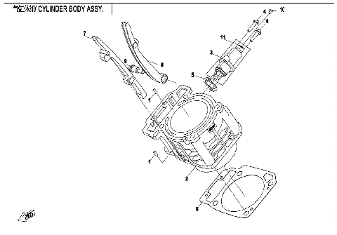CYLINDER BODY ASSY.