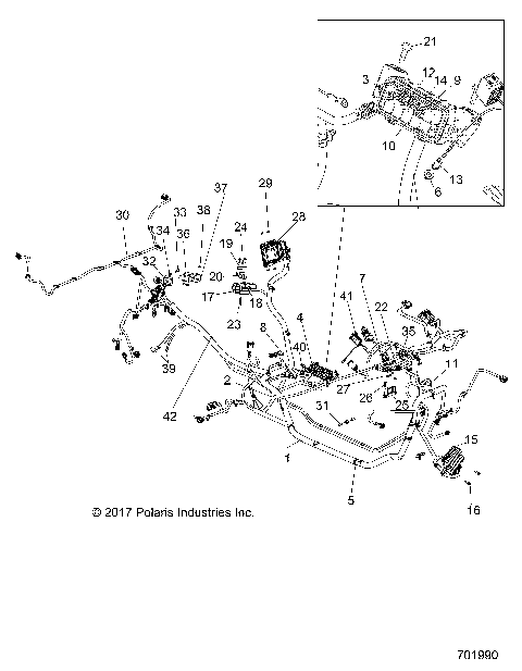 ELECTRICAL, WIRE HARNESS - R18RGE99BM/BB/B7/UB9/UBG (701990)