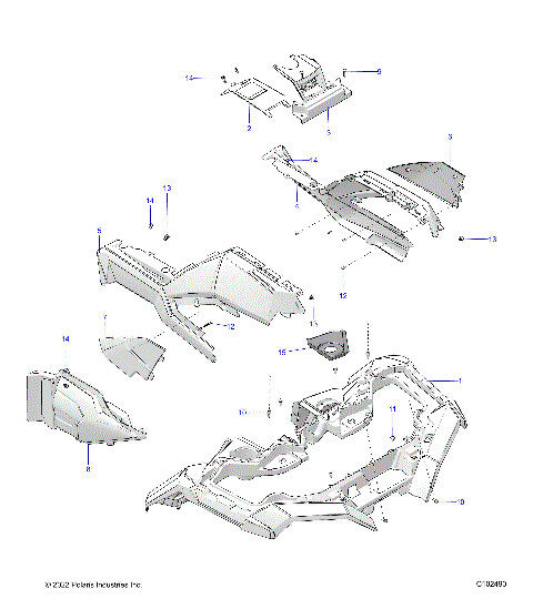 BODY, FRONT CAB  - A26SLE95FJ/CJ/EJ (C102490)