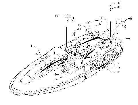 DECAL AND FOOTPAD ASSEMBLY [72788]
