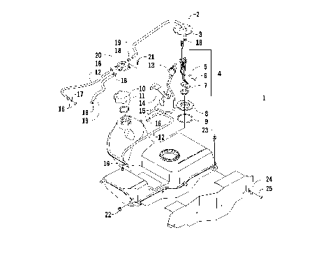 GAS TANK ASSEMBLY [92393]