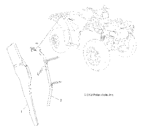 OPTIONS, GUN BOOT - A10ZX85AT (49ATVGUNBOOT09SPXP850)
