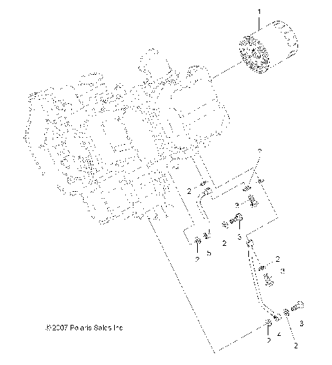 ENGINE, OIL FILTER - A10LH46AX/AZ (49ATVOILFILTER08SP400)