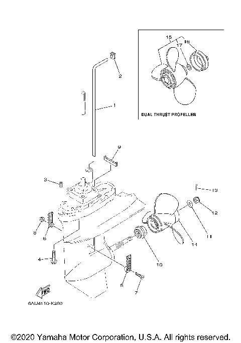 LOWER CASING DRIVE 2
