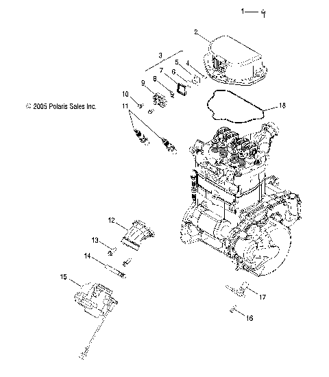 ENGINE, THROTTLE BODY MOUNTING - A07TH76AU/TN76AF/AL/AU (4999200299920029D09)