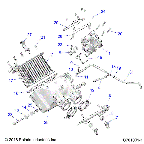 ENGINE, AIR INTAKE MANIFOLD - Z20NAE92AL/AR (C701001-1)