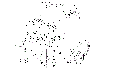 ENGINE AND RELATED PARTS [104067]