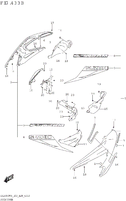 SIDE COVER (DL1050RR)