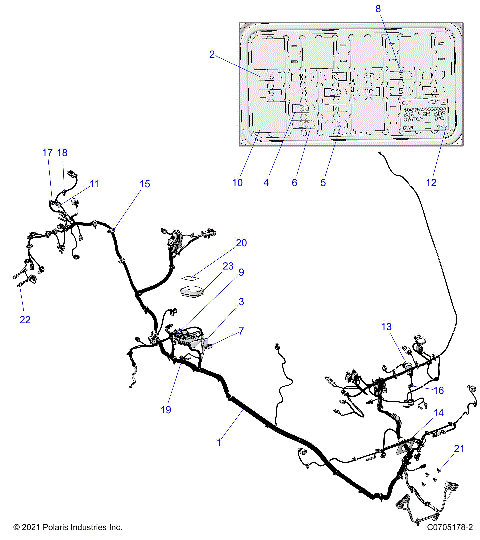 ELECTRICAL, WIRE HARNESSES - D22P4EP99A4/B4/F99A4 (C0705178-2)