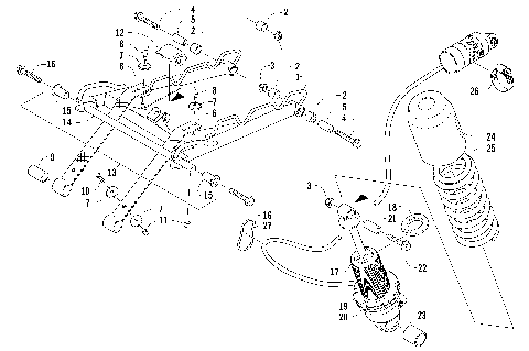REAR SUSPENSION FRONT ARM ASSEMBLY [87064]