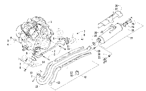 ENGINE AND EXHAUST [85897]
