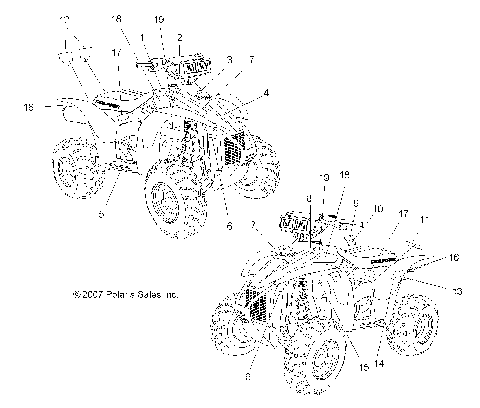 BODY, DECALS - A08BG50FA (49ATVDECAL08SCRAMI)