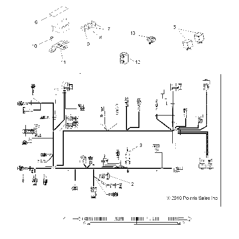 ELECTRICAL, HARNESSES - A13MH76FF (49ATVHARNESS11SP800)