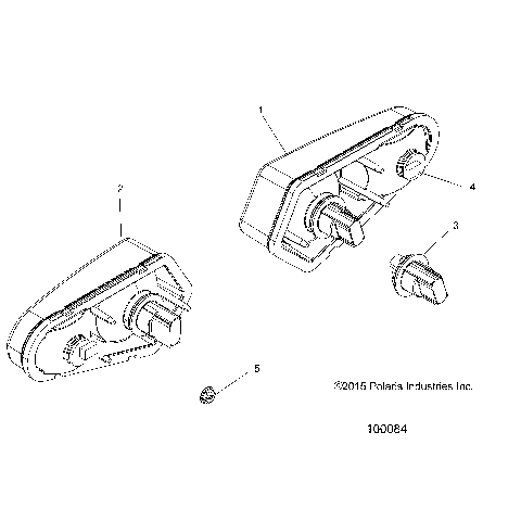 ELECTRICAL, TAILLIGHTS - A16SXS95FK [100084]
