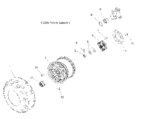 WHEELS, REAR - A09DN50AB/AZ (49ATVWHEELREAR09SPTRG500)