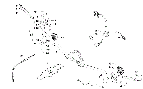 HANDLEBAR AND CONTROLS [102860]
